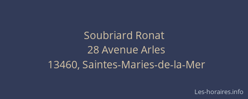 Soubriard Ronat