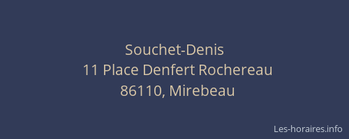 Souchet-Denis