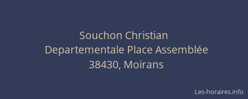 Souchon Christian