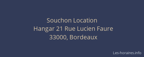 Souchon Location