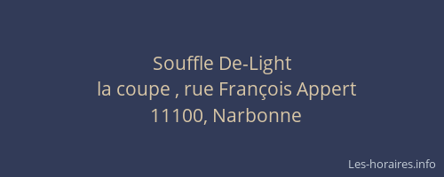 Souffle De-Light