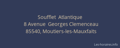 Soufflet  Atlantique