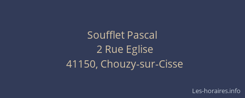Soufflet Pascal