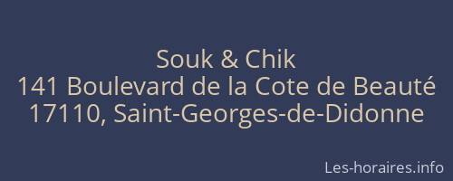 Souk & Chik