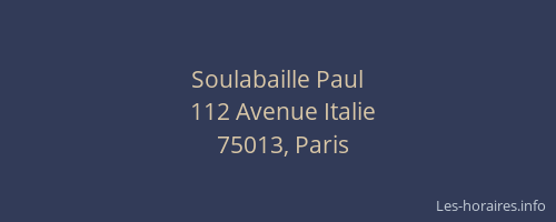Soulabaille Paul