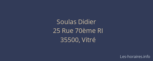Soulas Didier