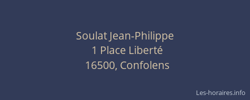 Soulat Jean-Philippe