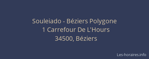 Souleiado - Béziers Polygone