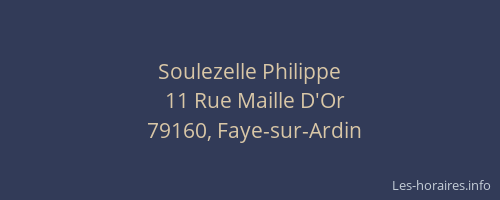 Soulezelle Philippe