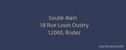 Soulié Alain