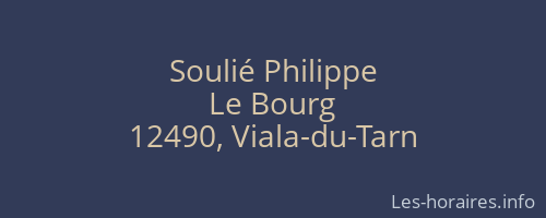 Soulié Philippe