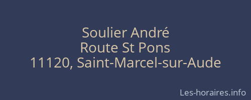 Soulier André