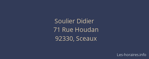 Soulier Didier