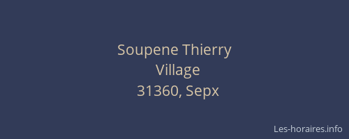 Soupene Thierry