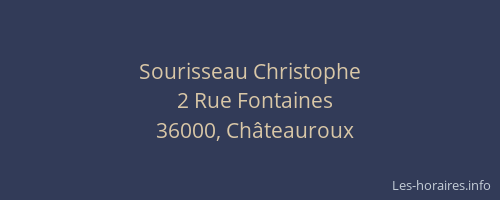 Sourisseau Christophe