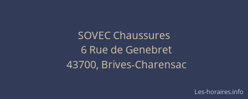SOVEC Chaussures