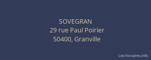SOVEGRAN