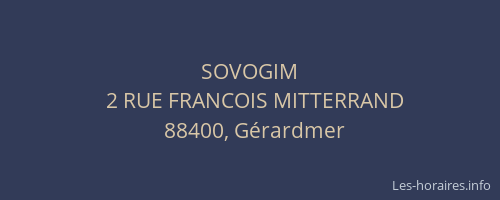 SOVOGIM