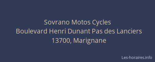 Sovrano Motos Cycles