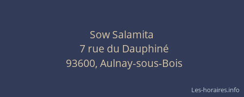 Sow Salamita