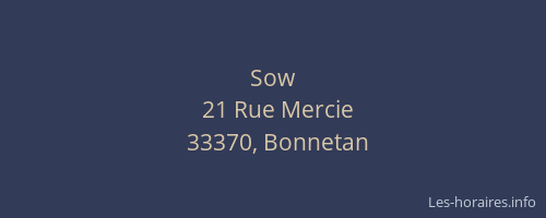 Sow