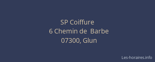 SP Coiffure