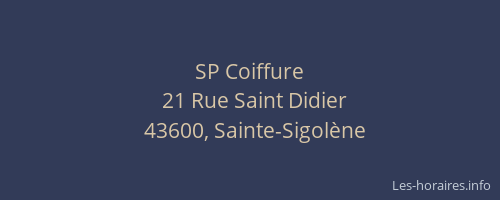 SP Coiffure