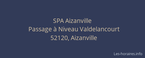 SPA Aizanville