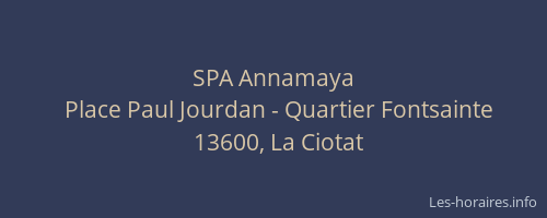 SPA Annamaya