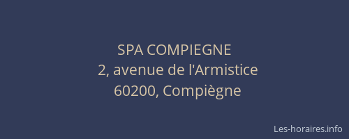 SPA COMPIEGNE
