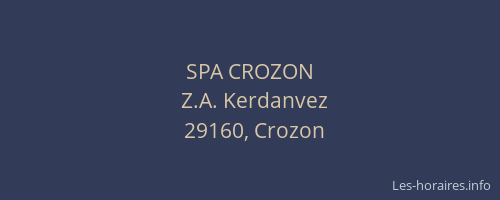 SPA CROZON