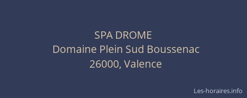 SPA DROME