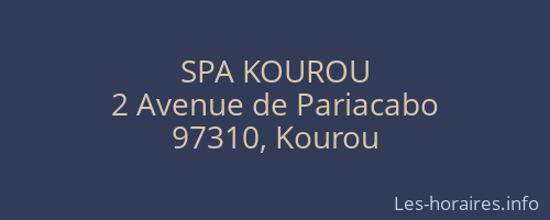 SPA KOUROU