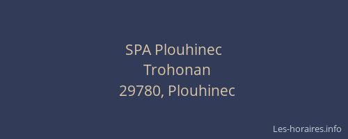 SPA Plouhinec