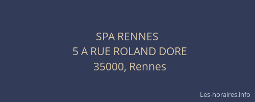 SPA RENNES