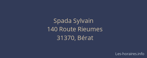Spada Sylvain