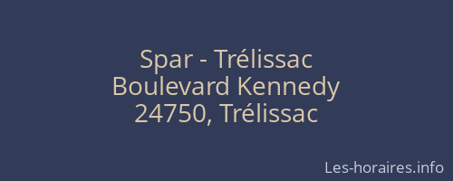 Spar - Trélissac