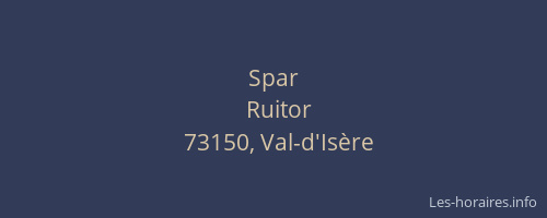 Spar