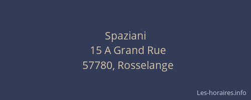 Spaziani