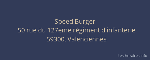 Speed Burger