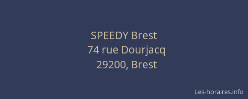 SPEEDY Brest