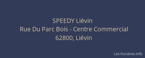 SPEEDY Liévin