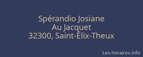Spérandio Josiane