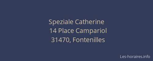 Speziale Catherine