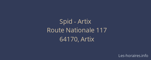 Spid - Artix