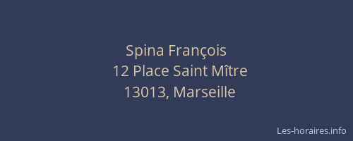 Spina François