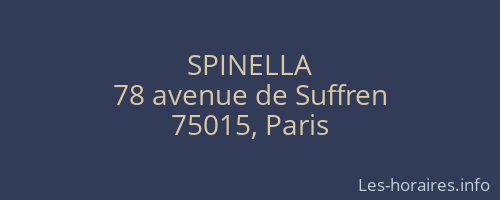 SPINELLA
