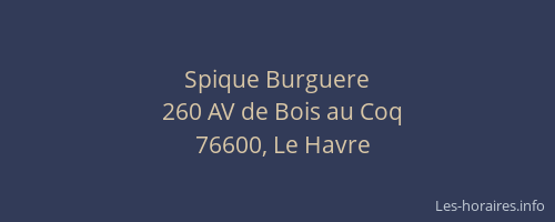 Spique Burguere