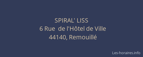 SPIRAL' LISS