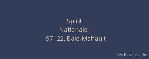 Spirit